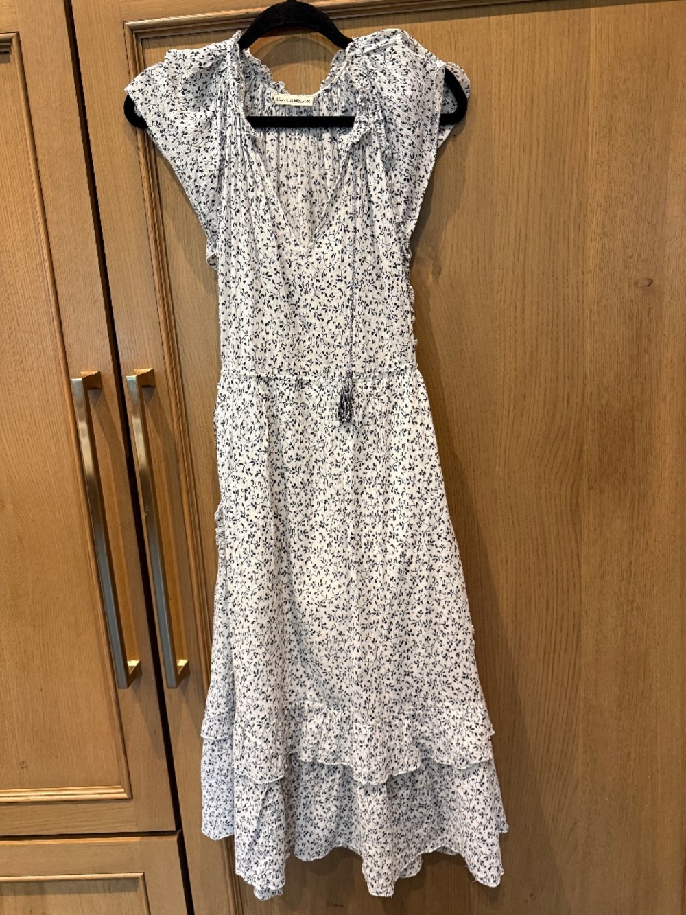 Ulla Johnson Anja Floral Print Cotton Dress Size 2